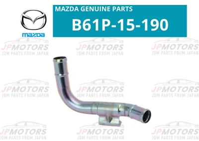 Tubo de codo de enfriamiento intermedio MAZDA 90-97 Miata genuino B61P-15-190 Foto 1 de 4