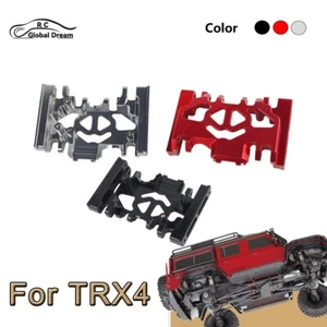 CNC Metal Gearbox Transmission mount Skid Plate For 1/10 Traxxas TRX4 RC Crawler - Picture 1 of 15