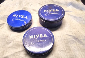 3 Alte Blechdosen Nivea Creme - Bild 1 von 2