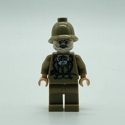 Lego Minifigura Profesor Henry Jones Sr. iaj030 Indiana Jones Foto 1 de 2