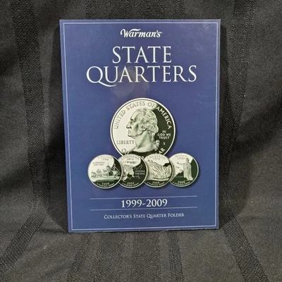 U.S. State Quarters Album with 50 State Quarters plus. 1999-2009 - Image 1 of 4