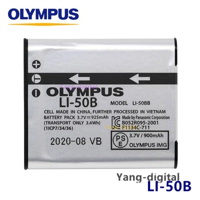 Batería Original Olympus Li-50B Li50B para Touch u1030 8010 9000 XZ-1 XZ-10 SZ-30 Foto 1 de 4