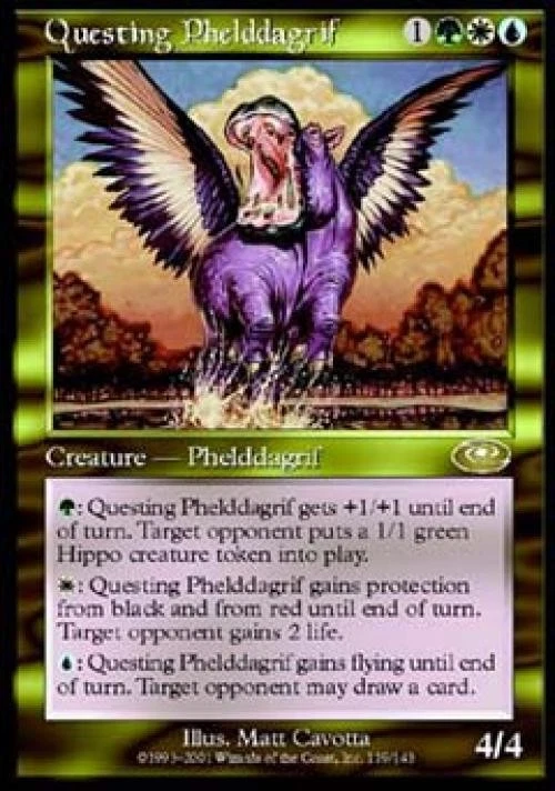 Questing Phelddagrif - Light Play MTG Planeshift - Image 1 of 1