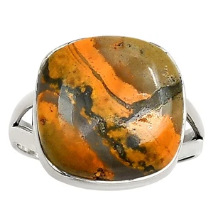 Natürliche indonesische Hummel 925 Sterling Silber Ring Gr.7 Schmuck R-1002 - Bild 1 von 5