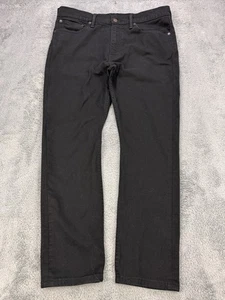 Levis 510 Jeans Men 36x29 Black Straight Skinny Fit Stretch Denim - Picture 1 of 10