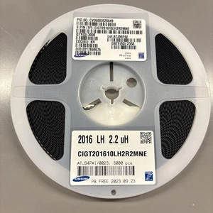 3000pcs Samsung CIGT201610LH2R2MNE 2.2µH SMD Power Inductor 2016 0806 Tape Reel - Picture 1 of 4