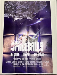 Rare Original Vintage Spaceballs 1987 27" X 40" Original 1-Sheet Poster Folded - Picture 1 of 20