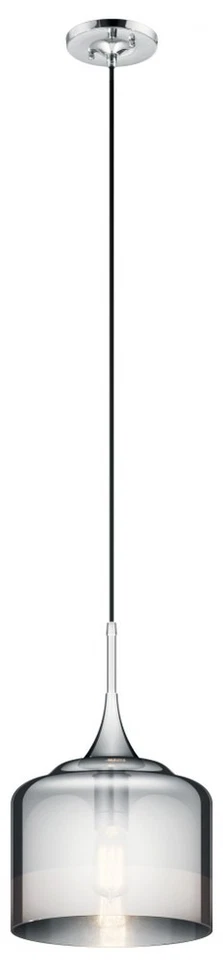 Kichler Lighting - Colgante de una luz - Colgante - Tabot - Colgante de 1 luz - 16,75 Foto 1 de 1