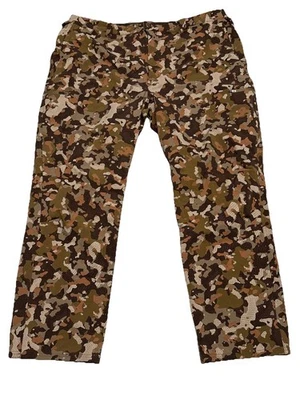 Duck Camp Micro-Hex Woodland Camo Pants Size 42 Regular See For Measurements - Image 1 of 4