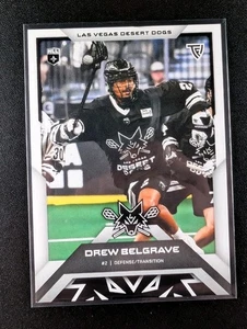 Drew Belgrave 2025 TFL National Lacrosse League NLL Color Match Parallel #43 - Picture 1 of 2