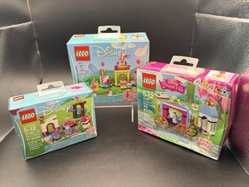 Lego Disney Whisker Haven Tales 41144,41141,41143 Pumpkin Berry & Royal Stable