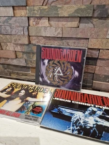 Soundgarden x 3 CD Collection Black Motor Finger, Jesus Christ Pose, Hands All.. - Imagen 1 de 2
