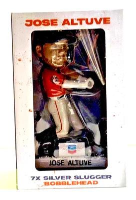 2025 Houston Astros SGA Jose Altuve "7X Silver Slugger" Bobblehead 6/28/25 NIB - Image 1 of 4