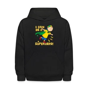 Caillou I Can Be A Superhero Kids' Hoodie - Picture 1 of 22