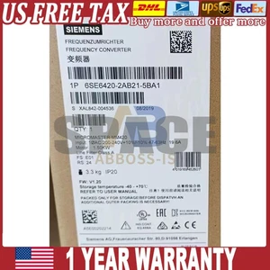 Siemens 6SE6 420-2AB21-5BA1 6SE6420-2AB21-5BA1 New  US FREE TAX - Picture 1 of 1
