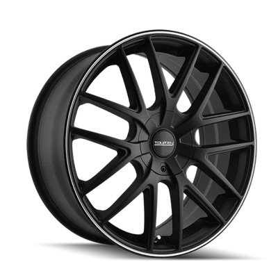 Rueda de anillo Touren TR60 17x7,5 negra/mecanizada 5x5 (42 mm) Foto 1 de 4