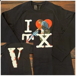 Vlone I love Texas Kettensäge Massaker Rundhalsausschnitt Größe Small NEU authentisch SELTEN - Bild 1 von 8