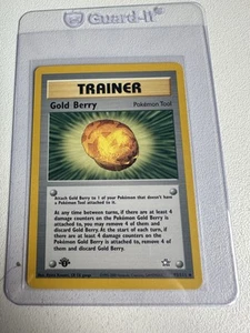 Gold Berry 1st Edition Uncommon Neo Genesis 93/111 WOTC Vintage Pokemon  - Picture 1 of 11