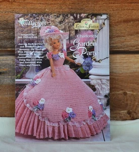 Needlecraft Crochet Ladies of Fashion Charlotte's Garden Party for Doll #962511 - Picture 1 of 6