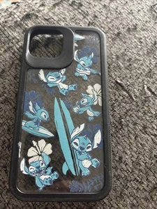 DISNEY PARKS STITCH Surf 3D EFFECT D-Tech iPHONE 13/14 Case - Zdjęcie 1 z 2