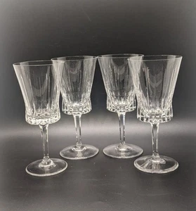 Gorham Kristall Weinglas Richelieu-Rondo 4er Set mundgeblasenes Glas 6" - Bild 1 von 6