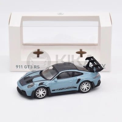 Porsche 911 (992) GT3 RS Pack Weissach Bleu Meissen 2022 NOREV JET-CAR 1/43