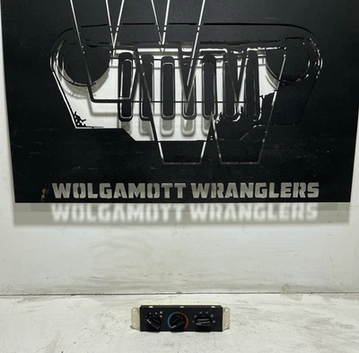 Переключатель климат-контроля обогревателя Jeep TJ Wrangler без переменного тока 55037611aa 99-04 см3 54 - Изображение 1 из 4