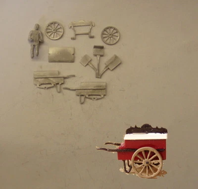 P & D MARSH P&D Marsh OO Gauge PW80 Lieferkarre mit Namensschild Bausatz muss lackiert werden