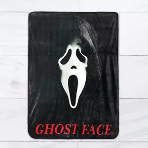 Manta de lanzamiento de lana de personaje GhostFace (grito) - Imagen 1 de 2