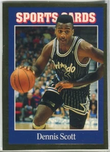 1992 Allan Kaye's Sports Cards News Magazine #108 Dennis Scott Orlando Magic - Bild 1 von 2