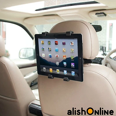 Universal Car Headrest Seat Holder Mount for iPad 1 2 3 4 Air Mini & 10" Tablets — 第 1/3 张图片