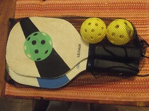 Leijiaer Pickel Ball / Paddle Set, Brand New with Carry Bag - Picture 1 of 2