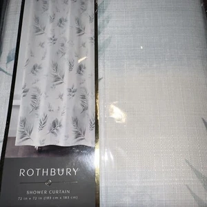 NACHLASS CROSCILL "ROTHBURY" SPA DUSCHVORHANG 72"x72" 1 Stck. STOFF NEU IN VERPACKUNG SCHÖN - Bild 1 von 9