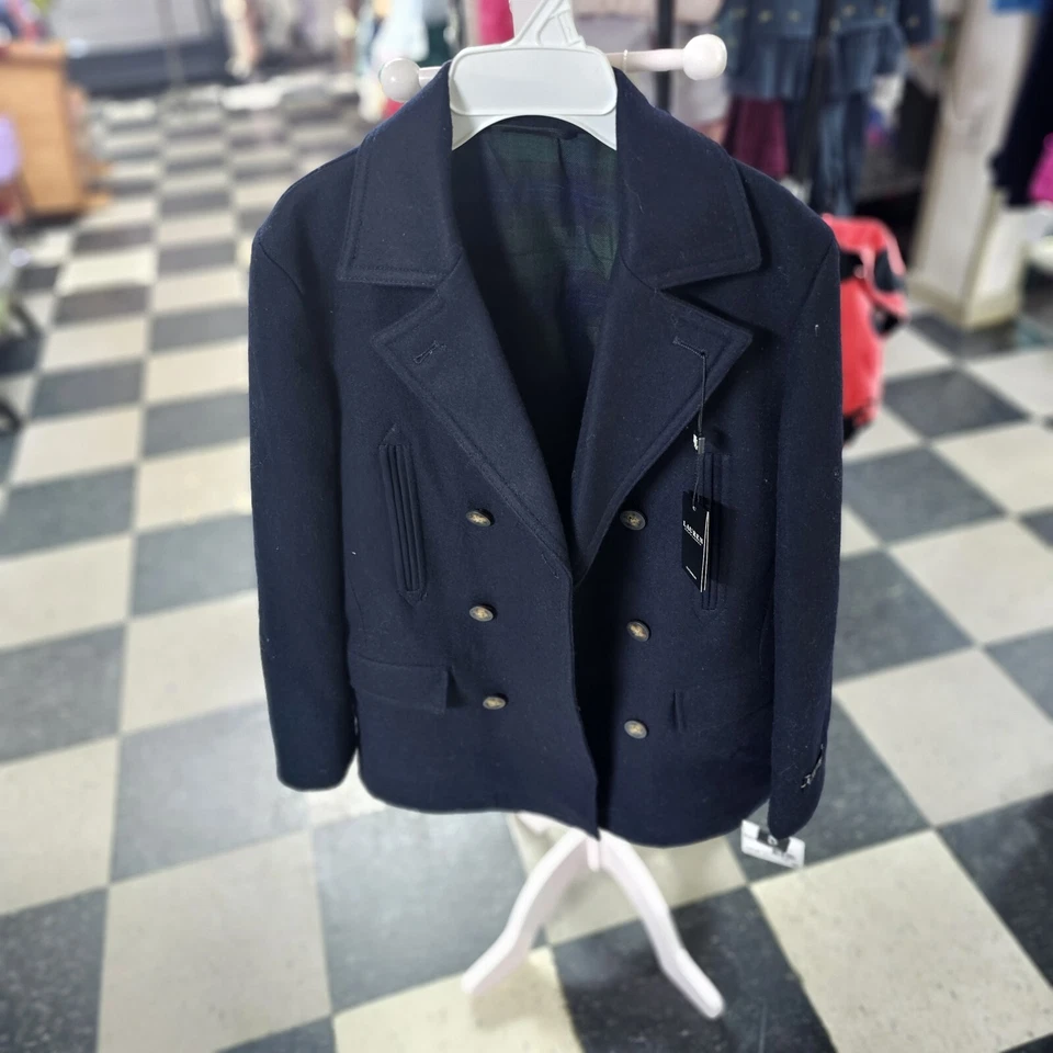 Abrigo Ralph Lauren Mezcla Lana Niño Talla 14 Foto 1 de 4