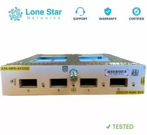 Cisco A9K-MPA-4X10GE Module 4-port 10-Gigabit Port Adapter ASR 9000 - Picture 1 of 1