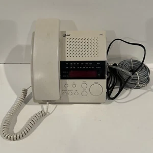 Vintage AT&T Phone Alarm Clock Radio Model No. CRT340 Tested Works - Picture 1 of 13