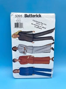 UNCUT 2001 #3205 Butterickmuster - Oberteil/Rock/Hose - 8 bis 12 - Bild 1 von 4