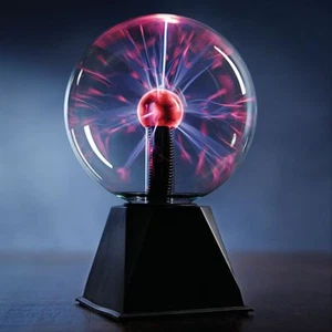 7" Nebula Plasma Ball Touch & Sound Motion Disco Party Light Globe - Picture 1 of 2