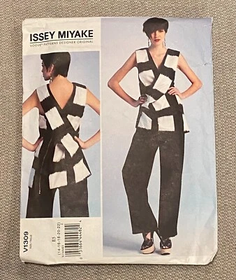 Vogue Patterns Designer Original V1309 Issey Miyake Sizes 14-22 Uncut - Image 1 of 3