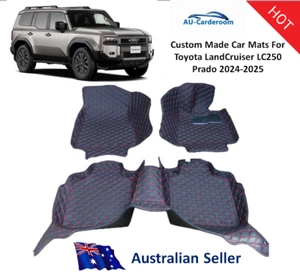 For Toyota Landcruiser Prado LC250 2024-2025 Custom Made Car Floor Mats/Carpets - Picture 1 of 10