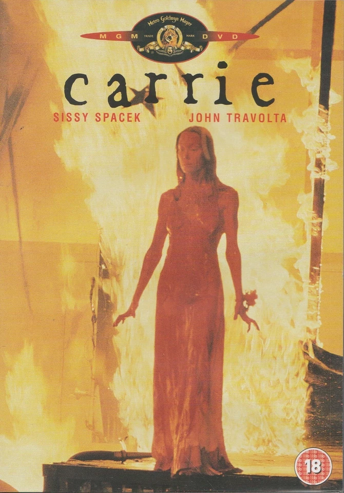 CARRIE DVD 1976 Sissy Spacek/John Travolta/Piper Laurie/Nancy Allen/Amy Irving - Image 1 of 1