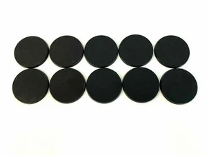 Lot Of 10 60mm Round Bases For Warhammer 40k & AoS GW Monstrous Bitz - Picture 1 of 3