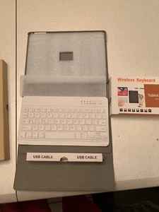 BAIBAO WIRELESS KEYBOARD TABLET KEYBOARD CASE BRAND NEW IN THE BOX - Picture 1 of 5