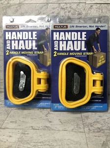Handle & Haul 2 Handle Lifting Straps 2 Packs Total Furniture up to 250 pounds - Picture 1 of 2