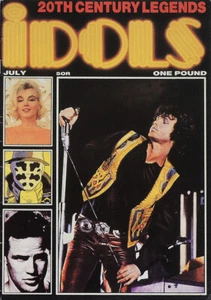 IDOLS MAGAZINE JULY 1988 . THE DOORS JIM MORRISON FRONT COVER - Picture 1 of 1