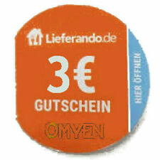 ✅ Lieferando 3€ Gutschein ✅ Sofort Versand innerhalb 1 Minute nach Zahlung ✅