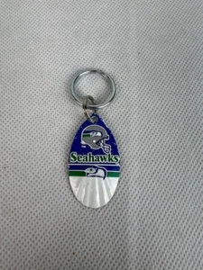 Neu Seattle Seahawks Logo Vintage Träne Spinner Schlüsselanhänger - Bild 1 von 1