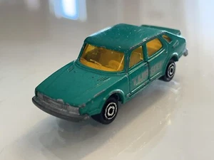 Vintage  SAAB Turbo Green no. 284 1/62 Diecast France - Picture 1 of 8