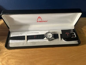 Reloj Pulsera Deportivo HEAD Acero Inoxidable HD1401 WBK YI 100M Resistente al Agua con Fecha - Imagen 1 de 12