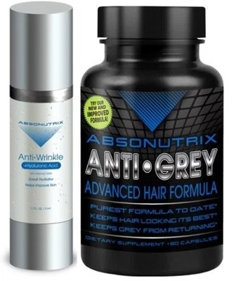 Absonutrix Suero Anti Gris 60 y Antiarrugas Prevenir el Encanecimiento Restaurar Vitalidad Foto 1 de 4